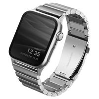 Uniq Strova Steel Link bandje Apple Watch | 44/45/46/49 mm - Sterling