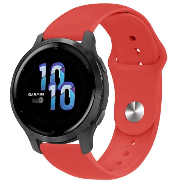 imoshion Siliconen Sport bandje  - Universeel 22 mm aansluiting - Rood