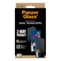 PanzerGlass Privacy Ultra-Wide Fit Anti-Bacterial Screenprotector incl. applicator Samsung Galaxy S26 Ultra