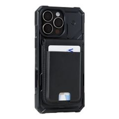 UAG Metropolis Vegan Leather Wallet MagSafe - Kaarthouder - Zwart