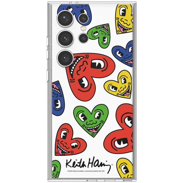 Samsung Originele Keith Haring Heart Plate Galaxy S24 Ultra - Red