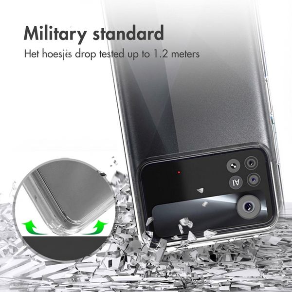 Accezz Xtreme Impact Backcover Xiaomi Poco X4 Pro 5G - Transparant