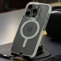 BodyGuardz Ace Pro MagSafe Backcover Apple iPhone 16 Pro Max - Clear / White