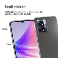 Accezz Clear Backcover Oppo A77 - Transparant