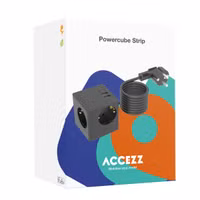 Accezz PowerCube Strip | 6-in-1 - 1x USB-C + 2x USB-A + 3x stopcontact - 4000 watt - Wit