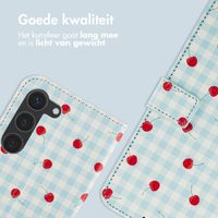imoshion Design Bookcase Samsung Galaxy S23 - Cherry Check
