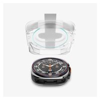 Spigen EZ FIT Glas.tR Screenprotector met applicator Samsung Galaxy Watch Ultra 2 - 47 mm - Transparant