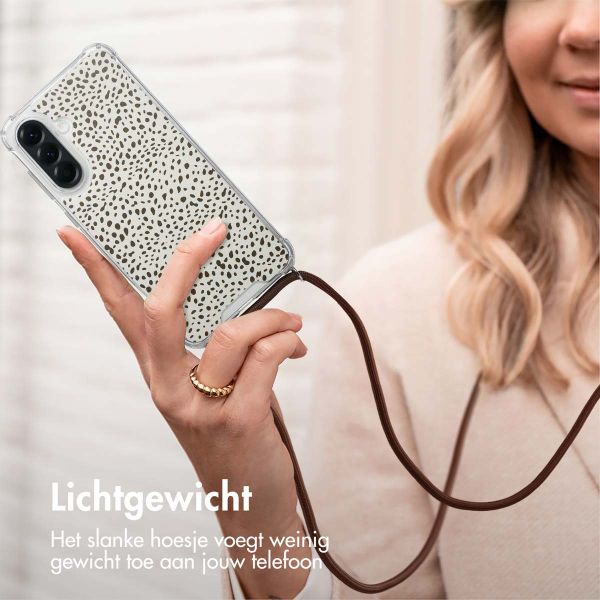 imoshion Design hoesje met koord Samsung Galaxy A56 - Desert Dots