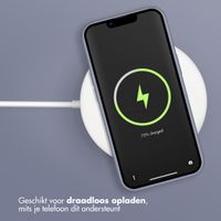 Accezz Liquid Silicone Backcover Apple iPhone 14 / 13 - Lavender Gray