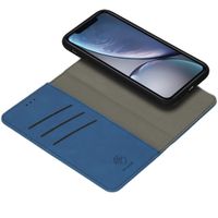 imoshion Uitneembare 2-in-1 Luxe Bookcase iPhone Xr - Donkerblauw