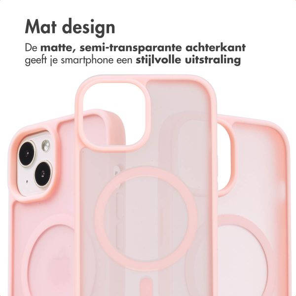 imoshion Color Guard Backcover met MagSafe iPhone 13 / 14 - Lichtroze