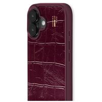 iDeal of Sweden Vegan Leather MagSafe Backcover Apple iPhone 17 - Fine Wine Croco