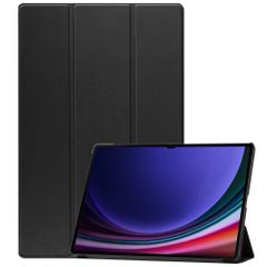 imoshion Trifold Bookcase Samsung Galaxy Tab S10 Ultra / Tab S9 Ultra - Zwart