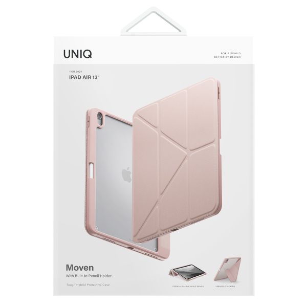 Uniq Moven Case Apple iPad Air 13 inch (2025) M3 / (2024) M2 - Blush Pink