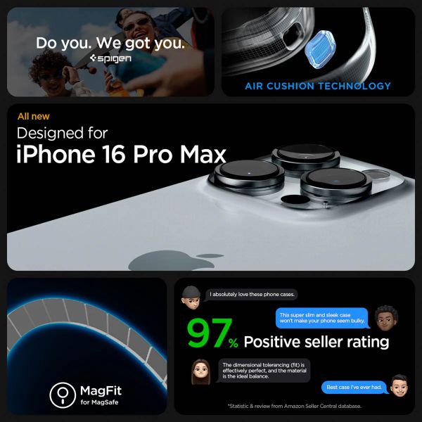 Spigen Ultra Hybrid Backcover MagSafe Apple iPhone 16 Pro Max - Frost Rose Titanium