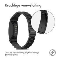 imoshion Stalen bandje Fitbit Inspire 2 / HR / ACE2 / ACE3 - Zwart