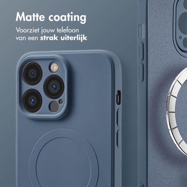 imoshion Color Backcover met MagSafe Apple iPhone 14 Pro - Donkerblauw