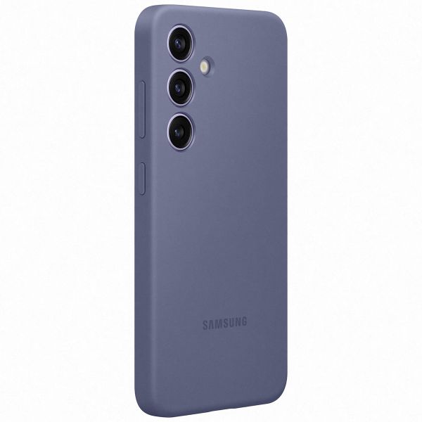 Samsung Originele Silicone Backcover Galaxy S24 - Violet