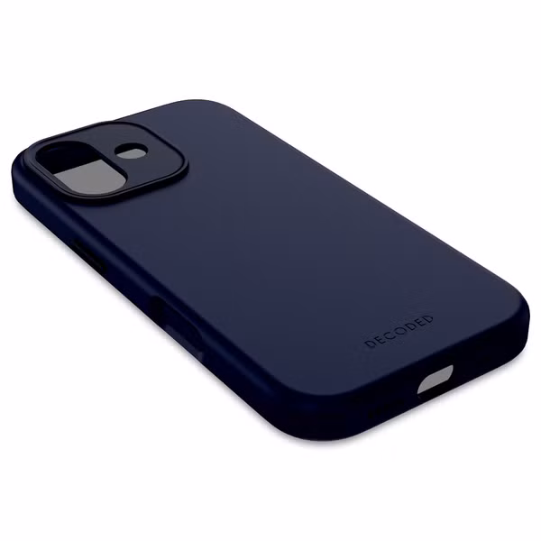 Decoded Silicone Backcover MagSafe Apple iPhone 17 - True Navy
