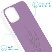 imoshion Design hoesje iPhone 13 - Floral Purple