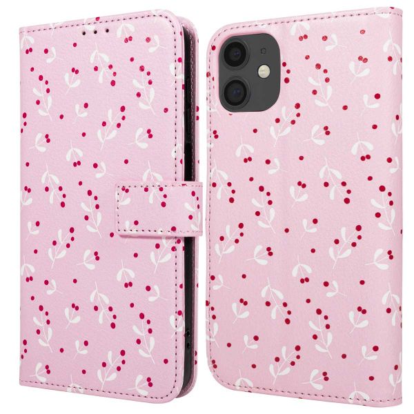 imoshion Design Bookcase Apple iPhone 12 (Pro) - Blush Berries