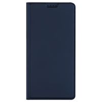 Dux Ducis Slim Softcase Bookcase Motorola Moto G34 - Donkerblauw