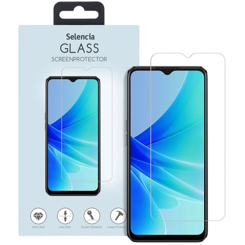 Selencia Gehard Glas Screenprotector Oppo A57(s) / A77 / A78 (5G)