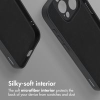 imoshion Colour Back Cover with MagSafe Apple iPhone 15 Pro - Black