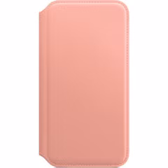 Apple Leather Folio Bookcase Apple iPhone X / Xs - Soft Pink