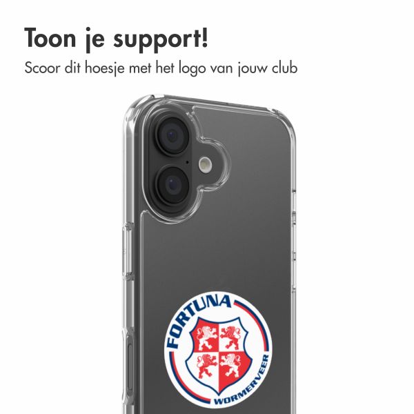 Clear Backcover Apple iPhone 16 - SV Fortuna Wormerveer