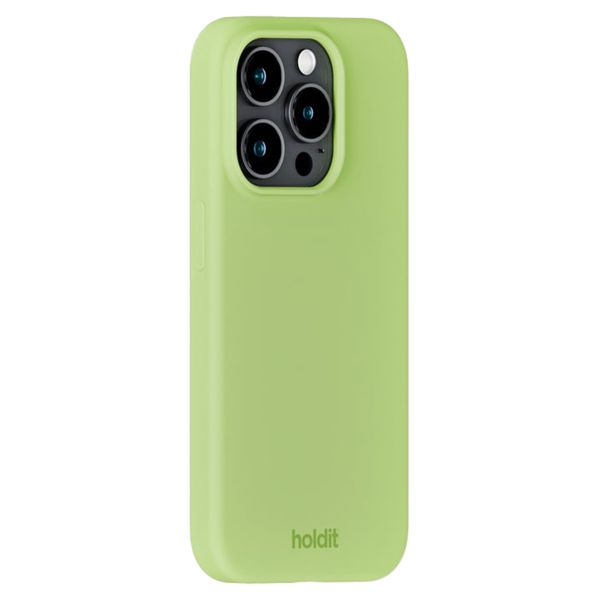 Holdit Silicone Case Apple iPhone 15 Pro - Matcha