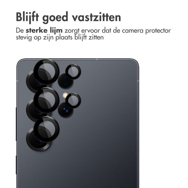 imoshion 2 Pack Camera lens protector Samsung Galaxy S25 Ultra - Titanium Black