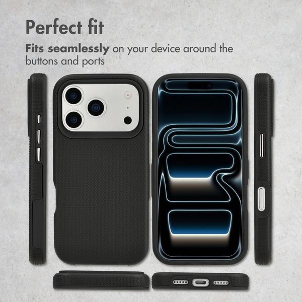 Accezz Tough Back Cover with MagSafe Apple iPhone 17 Pro Max - Black