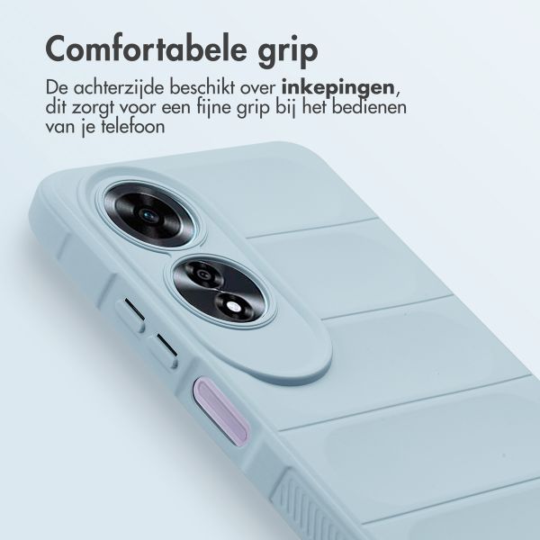 imoshion EasyGrip Backcover Oppo A60 4G - Lichtblauw