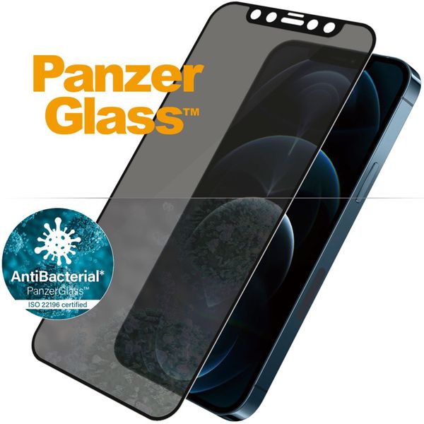 PanzerGlass Case Friendly Privacy Anti-Bacterial Screenprotector iPhone 12 Pro Max