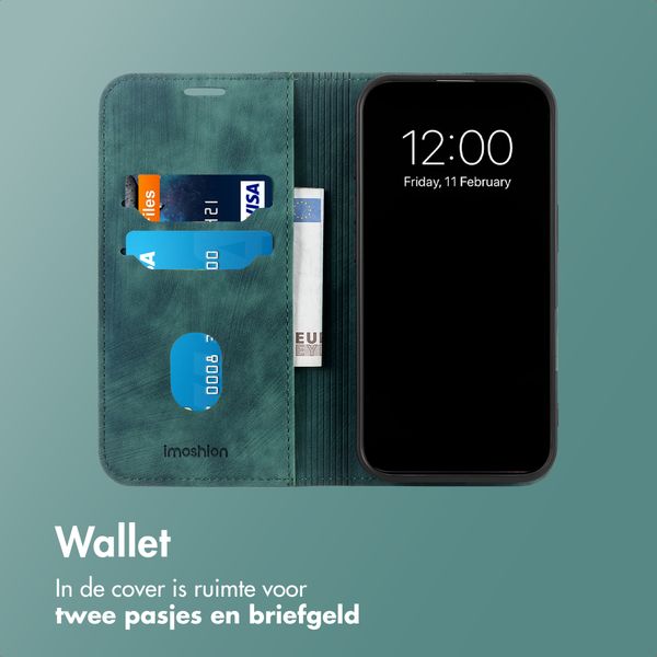 imoshion Slim Bookcase Motorola Edge 70 Fusion - Groen