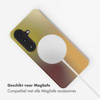 Selencia Vivid Backcover met MagSafe Samsung Galaxy S26 - Gradient Olive Dust