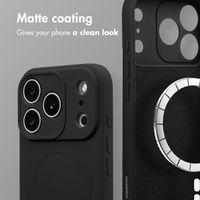 imoshion Colour Back Cover with MagSafe Apple iPhone 17 Pro Max - Black