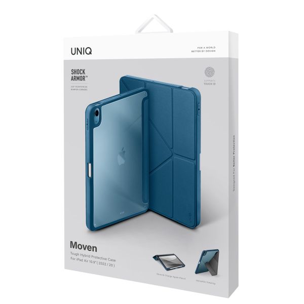 Uniq Moven Case iPad Air 11 inch (2024) M2 / Air 5 (2022) / Air 4 (2020) - Blue