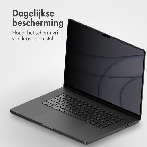 Accezz Magnetische Privacy Screenprotector Apple MacBook Pro 16 inch (2021) / Pro 16 inch (2023) M3 chip