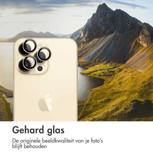 imoshion 2 Pack Camera lens protector Apple iPhone 14 Pro / 14 Pro Max - Goud