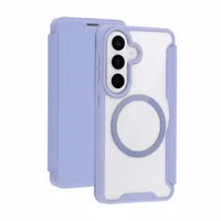 imoshion Transparante Bookcase met MagSafe Samsung Galaxy S26 - Lila