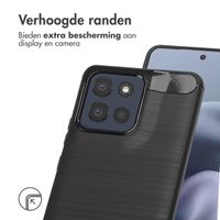 imoshion Brushed Backcover Motorola Moto G86 Power - Zwart
