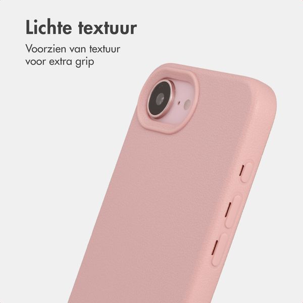 imoshion Texture Backcover Apple iPhone 17e / 16e - Roze
