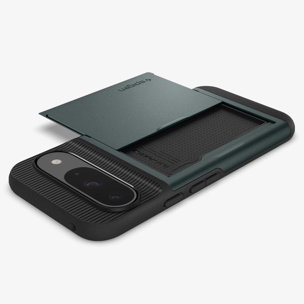 Spigen Slim Armor CS Backcover Google Pixel 9 / 9 Pro - Abyss Green