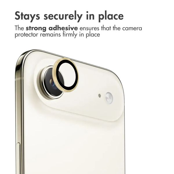 imoshion Camera Protector Glass 2-pack Apple iPhone Air - Light Gold