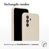 Accezz Liquid Silicone Backcover Samsung Galaxy A57 (5G) - Stone