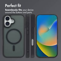 imoshion Colour Guard Back Cover with MagSafe Apple iPhone 16 - Black