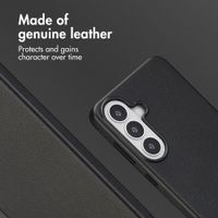 Accezz Leather Back Cover with MagSafe Samsung Galaxy S26 Plus - Onyx Black