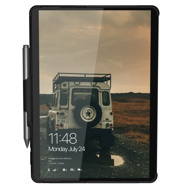 UAG Scout Backcover Handstrap Microsoft Surface Go / Go 2 / Go 3 / Go 4 - Zwart